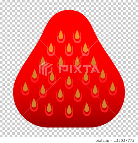 紅草莓插畫 133037772