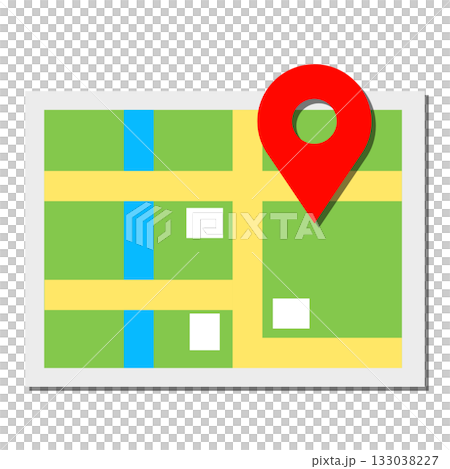 マップアイコンとピン 133038227