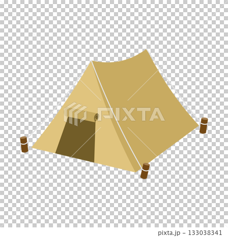 米色露營帳篷 133038341