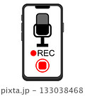ボイスレコーダーアプリの画面 133038468