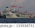東京国際クルーズターミナルに停泊中のイギリス空母プリンス・オブ・ウェールズ 133038731