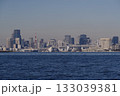 海上から見た東京高層ビル群 133039381
