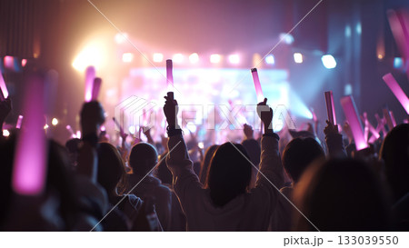 コンサートライブを後ろから観る 133039550