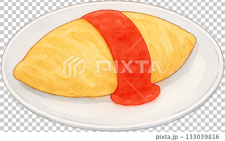 一幅線條柔和的插圖 133039816