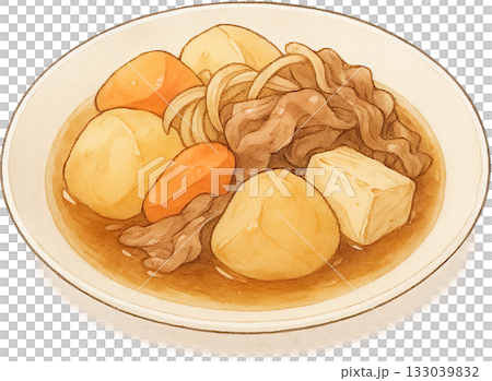 一幅線條柔和的插圖 133039832