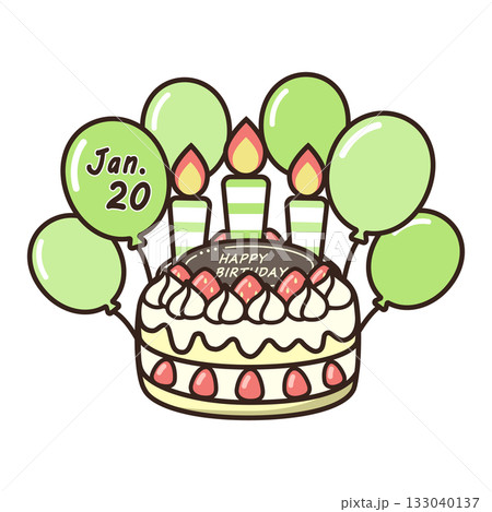 誕生日ケーキ 133040137