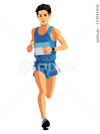 マラソンランナー 133041958