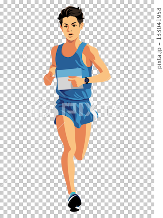 マラソンランナー 133041958
