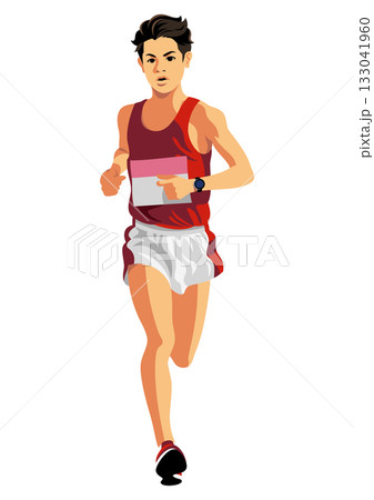 マラソンランナー 133041960
