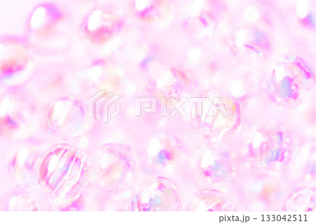 ガラス玉・キラキラ 背景素材 133042511