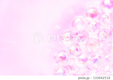 ガラス玉・キラキラ 背景素材 133042518