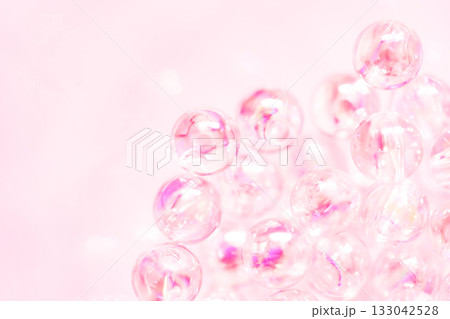 ガラス玉・キラキラ 背景素材 133042528