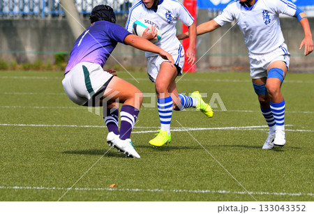 ラグビー、高校ラグビー 133043352