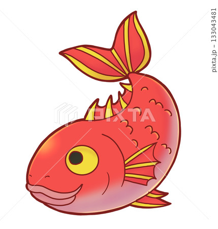 縁起物の鯛 133043481