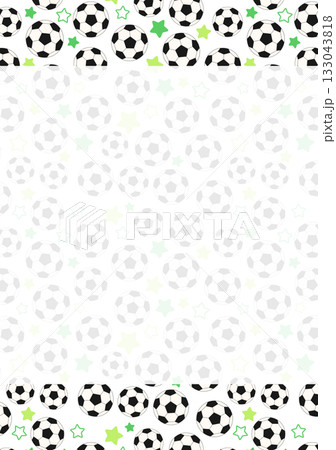 サッカーのフレーム 133043818