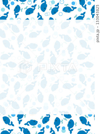 クジラのフレーム 133043825