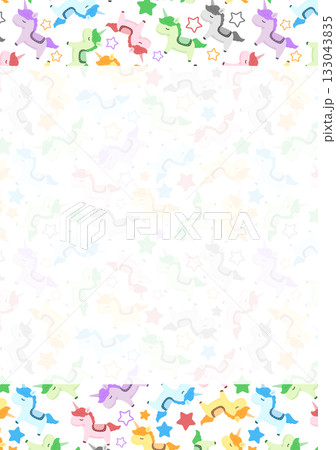 ユニコーンのフレーム 133043835
