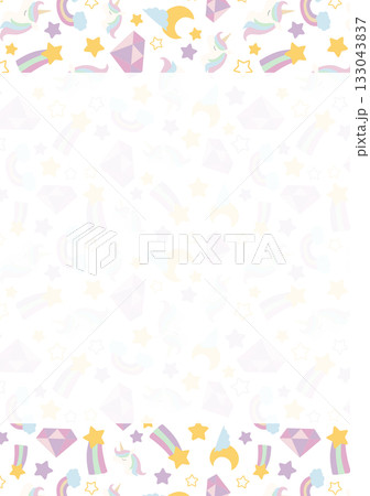 ゆめかわのフレーム 133043837