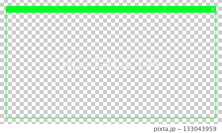 ブラウザ画面緑 ブラウザ画面緑 133043959