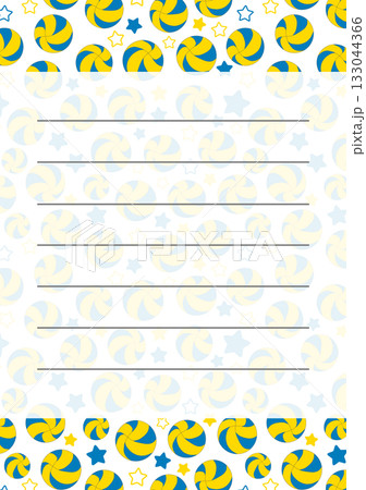 バレーボールの手紙 バレーボールの手紙 133044366