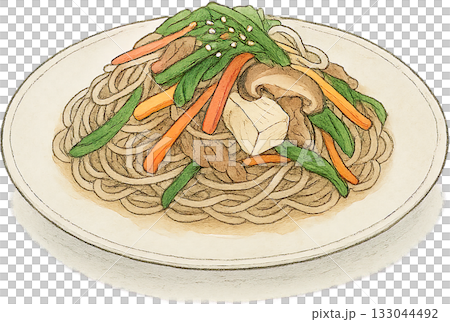 一幅線條柔和的插圖 一幅線條柔和的插圖 133044492