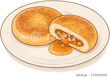 ほのかな感じの薄いラインドローイングイラスト ほのかな感じの薄いラインドローイングイラスト 133044505