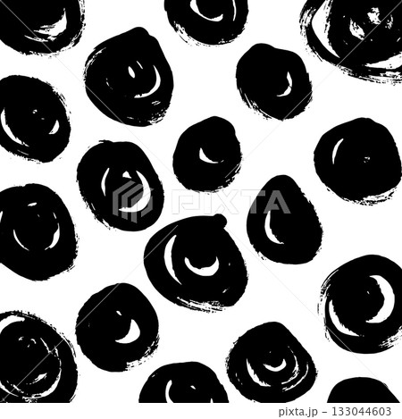 Abstract ink brush stroke background. Modern artistic texture created with expressive black brush strokes on white background. Minimalist vector illustration perfect for posters, branding, packaging Abstract ink brush stroke background. Modern artistic texture created with expressive black brush strokes on white background. Minimalist vector illustration perfect for posters, branding, packaging 133044603