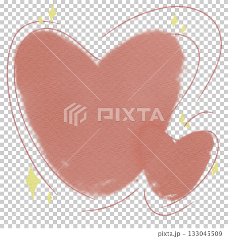 Illustration for Valentine's Day The Day of Love Envelope Heart Letters and Key Romance Graphic 133045509