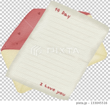 Illustration for Valentine's Day The Day of Love Envelope Heart Letters and Key Romance Graphic Illustration for Valentine's Day The Day of Love Envelope Heart Letters and Key Romance Graphic 133045516