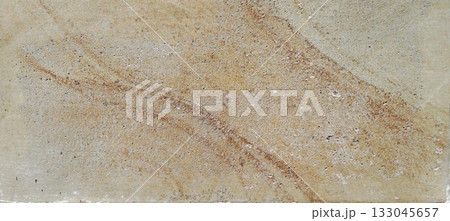 Smooth sandstone wall with layered lines for abstract nature background 133045657