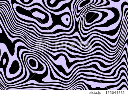 Minimalist vector illustration where a curved line of purple stripes crosses the black space for presentation. Eps 10 Minimalist vector illustration where a curved line of purple stripes crosses the black space for presentation. Eps 10 133045883