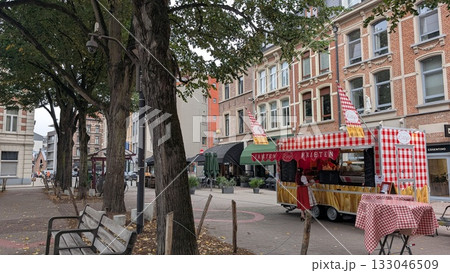French fries food truck in Antwerp French fries food truck in Antwerp 133046509