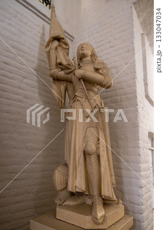 Asfeld, Church Saint-Didier, Rethel, Ardennes, Grand-Est, France, August, 28th, 2025, Detailed Asfeld, Church Saint-Didier, Rethel, Ardennes, Grand-Est, France, August, 28th, 2025, Detailed 133047034