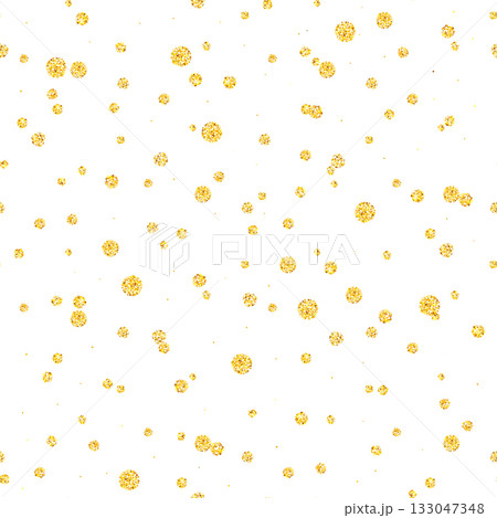 Elegant Seamless Holiday Pattern With Sparkling Gold Glitter Dots Background For Christmas Celebration Elegant Seamless Holiday Pattern With Sparkling Gold Glitter Dots Background For Christmas Celebration 133047348