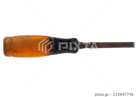 chisel isolated on white background 133047736