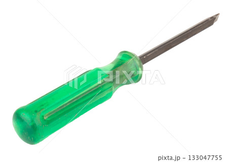 flathead screwdriver isolated on white background 133047755
