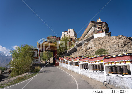 Thiksey Monastery in Ladakh, India Thiksey Monastery in Ladakh, India 133048829