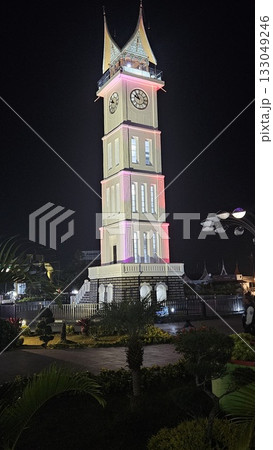 this is landmark of Bukit Tinggi city named Jam Gadang this is landmark of Bukit Tinggi city named Jam Gadang 133049246