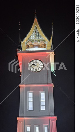 this is landmark of Bukit Tinggi city named Jam Gadang 133049255