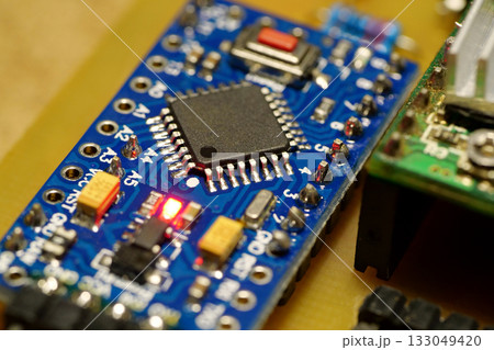 Microelectronic devices, microcircuits, resistors and chips Microelectronic devices, microcircuits, resistors and chips 133049420