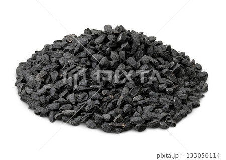 Nigella sativa or Black cumin isolated on white background Nigella sativa or Black cumin isolated on white background 133050114