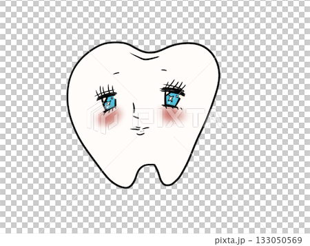 牙齒健康（帶眉毛） 133050569