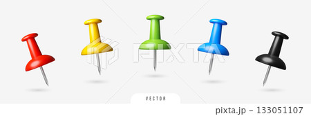 3D plastic colourful push pin set 3D plastic colourful push pin set 133051107