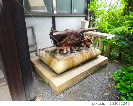 鞆の浦 沼名前神社 大砲(広島県福山市) 鞆の浦 沼名前神社 大砲(広島県福山市) 133051246