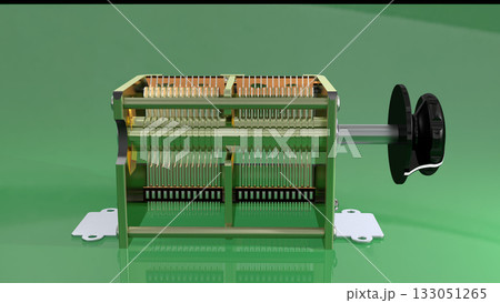 レトロ電子部品シリーズ（エアーバリコン）真空管式ラジオ時代の選局部品 133051265