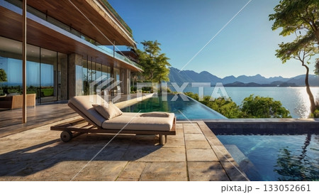 光あふれる湖畔の大豪邸、夢のパノラマビューを楽しむ贅沢空間 光あふれる湖畔の大豪邸、夢のパノラマビューを楽しむ贅沢空間 133052661