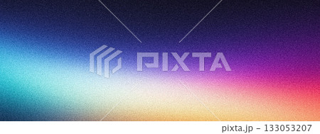 Grainy gradient vibrant poster background, purple blue pink black noisy texture banner, cover header backdrop design 133053207