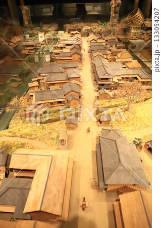 足立区立郷土博物館 　館内の展示物　 133054207