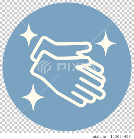 Clean hands/Hand washing blue Clean hands/Hand washing blue 133054408