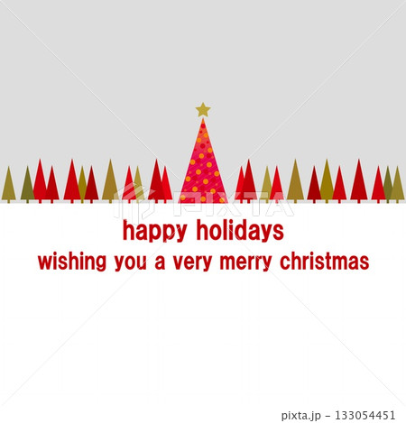 クリスマス　クリスマスツリー 133054451
